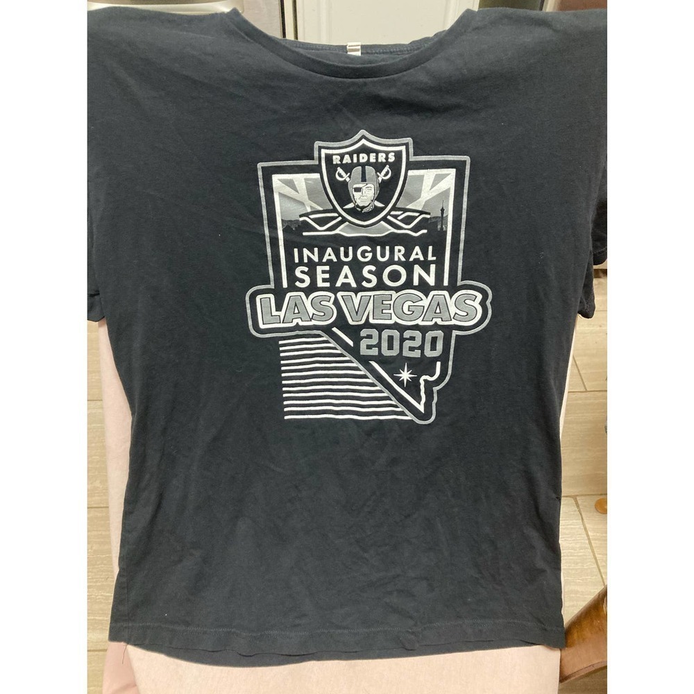 Raiders Inaugural Season Las Vegas 2020 Shirt Size XL